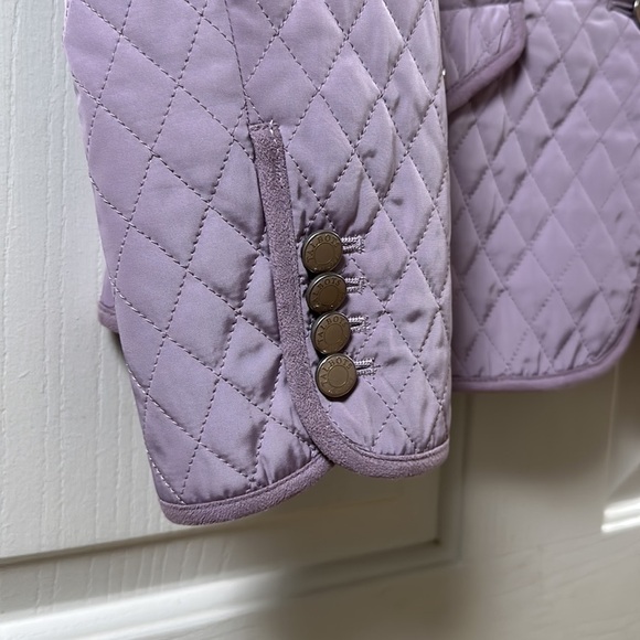 TALBOTS Lavender Lightweight Quilted Jacket Sz 8P - Picture 5 of 7